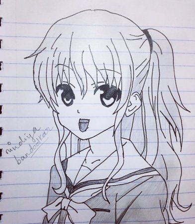 Рисунки для скетчбука аниме легкие