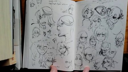 Блокнот для рисования комиксов