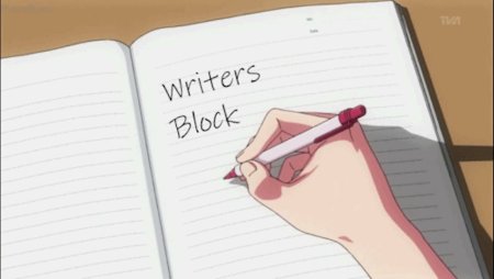 Аниме с листом бумаги