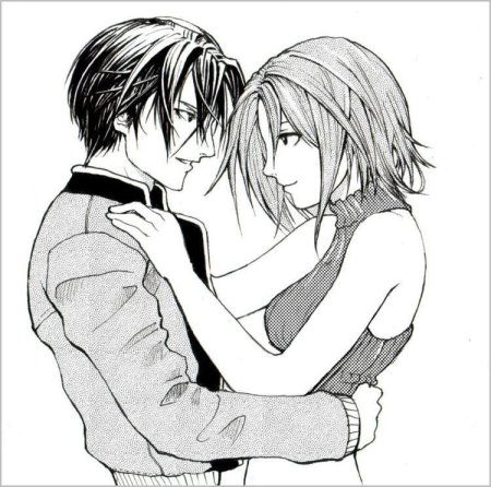 Рисунки пар аниме