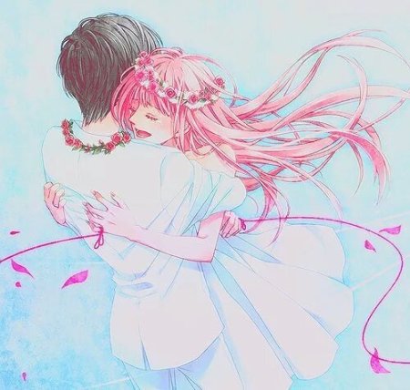 Аниме пары нежные