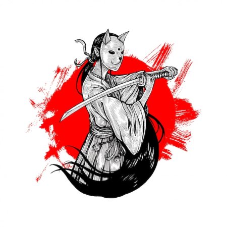 Кролик Самурай Кицунэ