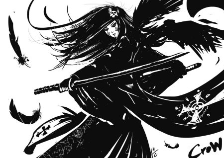 Эскизы с катаной