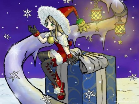 Дед Мороз и Снегурочка аниме