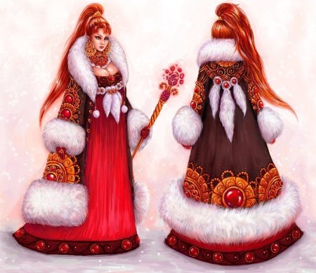 Снегурочка арт