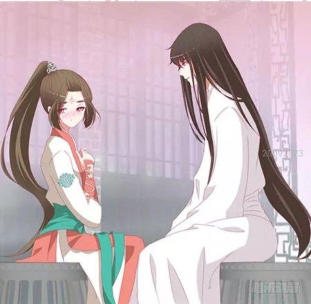 Китай Император и наложница арт