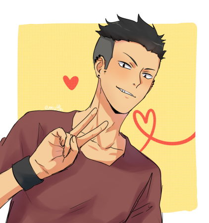 Волейбол Танака и Нишиноя