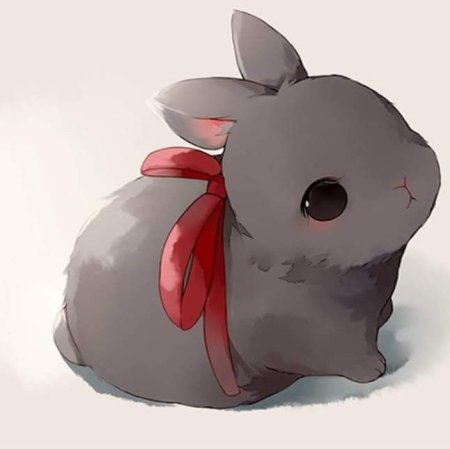 Аниме кролик животное