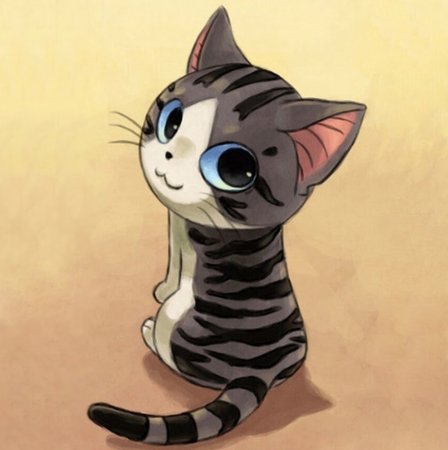 Аниме кошка
