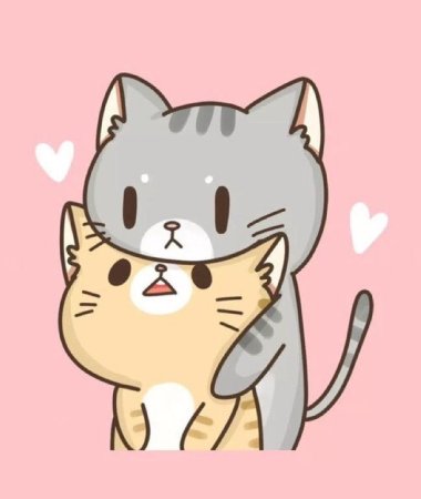 Милые рисунки котиков