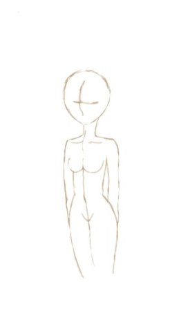 Манекен для рисования легко