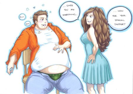 Комиксы про толстых