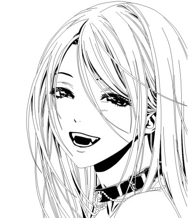 Картинки для срисовки аниме сложные