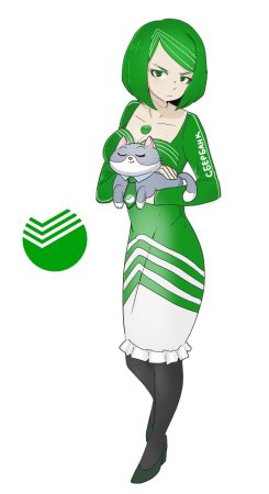Аниме Маскот Сбера