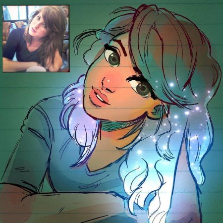 Арты в мультяшном стиле