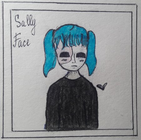 Рисунки Салли фейс
