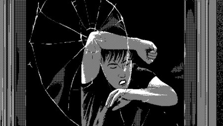 Черно белая анимация