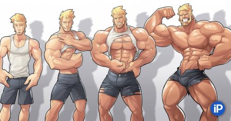 Muscle growth Марко