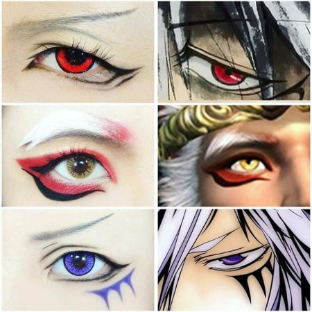 Макияж аниме персонажа