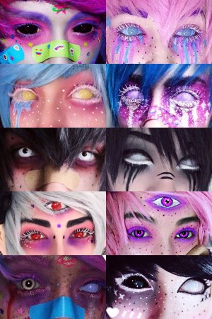 Аниме макияж