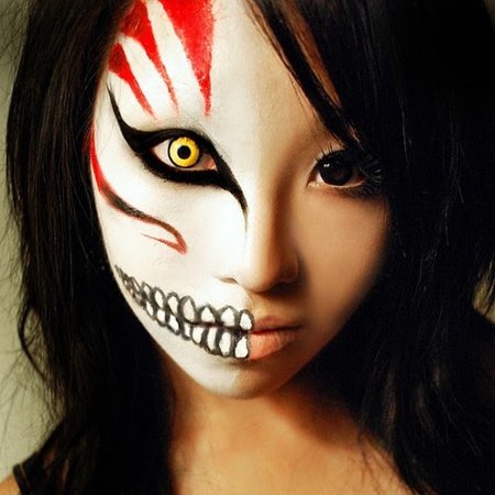 Раскрас лица для Хэллоуина