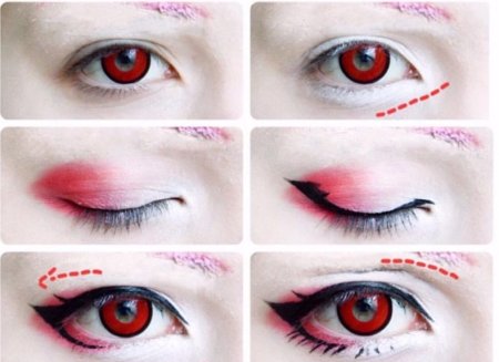 Аниме макияж