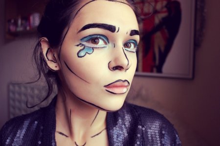 Мультяшный макияж