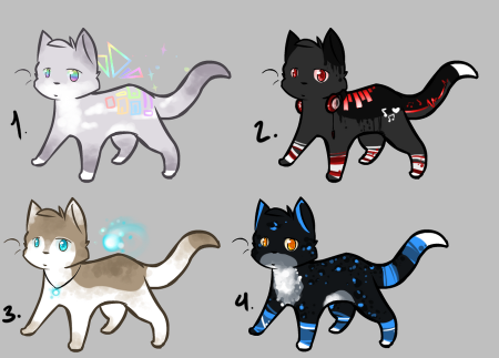 Адопты котов воителей ОС