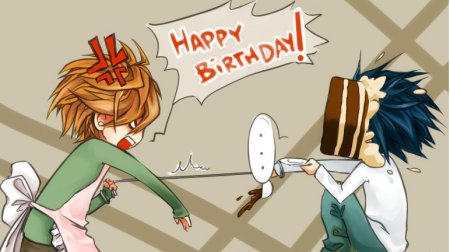 Аниме поздравление с др