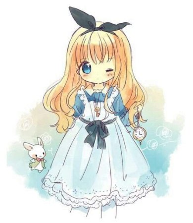 Алиса Вандерленд аниме