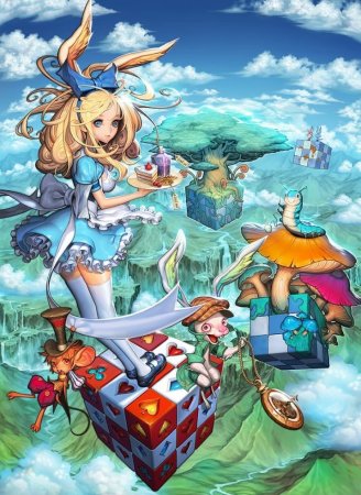 Анимэ "в стране чудес" от Ильи Кувшинова