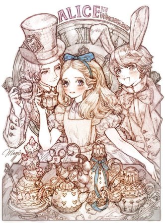 Алиса Вандерленд Дисней аниме