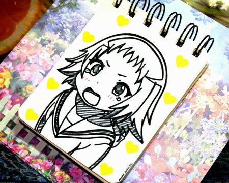Мини рисунки для скетчбука аниме