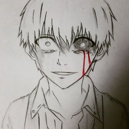 Канеки Кен скетч