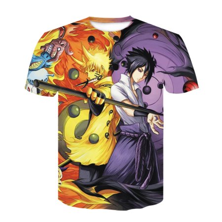 Футболка аниме Sasuke Naruto
