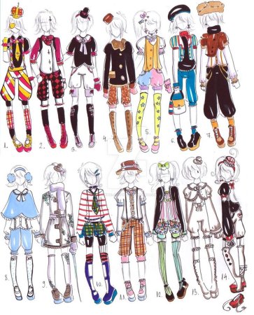 Одежда для персонажей