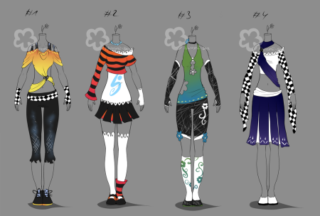 Красивая одежда для персонажей