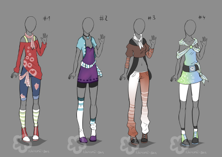 Одежда для рисования персонажей
