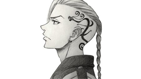 Tokyo Revengers рисунки карандашом