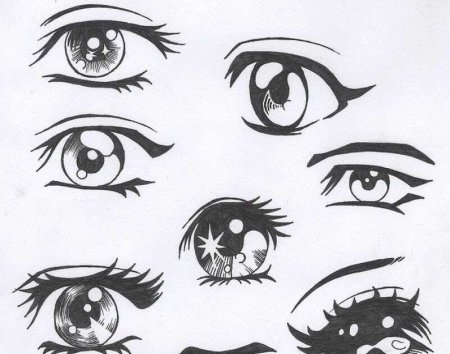 Аниме глаза