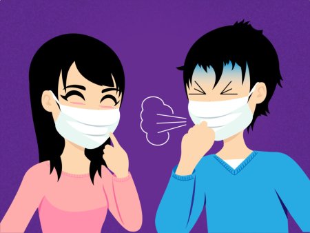 Маска медицинская рисунок