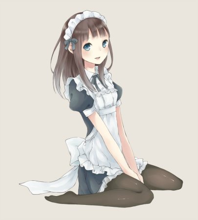 Горничная аниме Сидзука