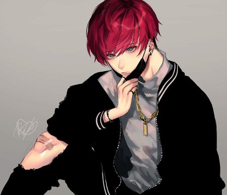 Красноволосый парень Мэттью