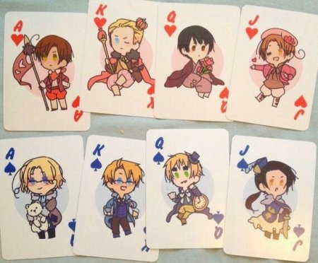 Хеталия игральные карты