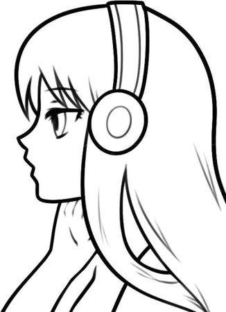 Аниме для срисовки