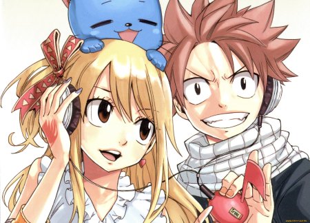 Хвост феи Нацу и Люси