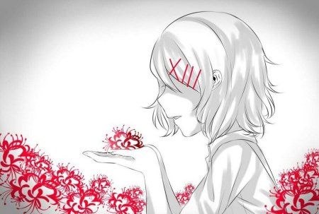 Раскраска аниме Канеки