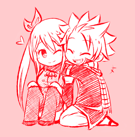 Нацу и Тоука хвост феи