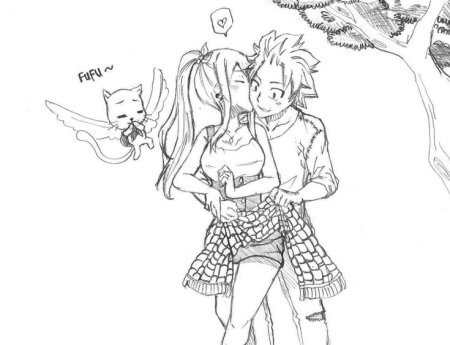 Аниме Фейри Тейл Люси Хеппи