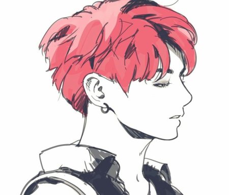 БТС арт Чиби Чонгук